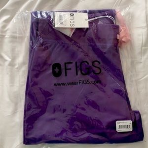 FIGS. NWT. Livingston Pants. Size S. Ultraviolet!!